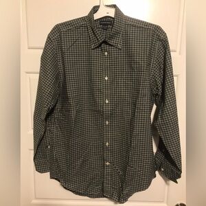Lands End Collard Shirt